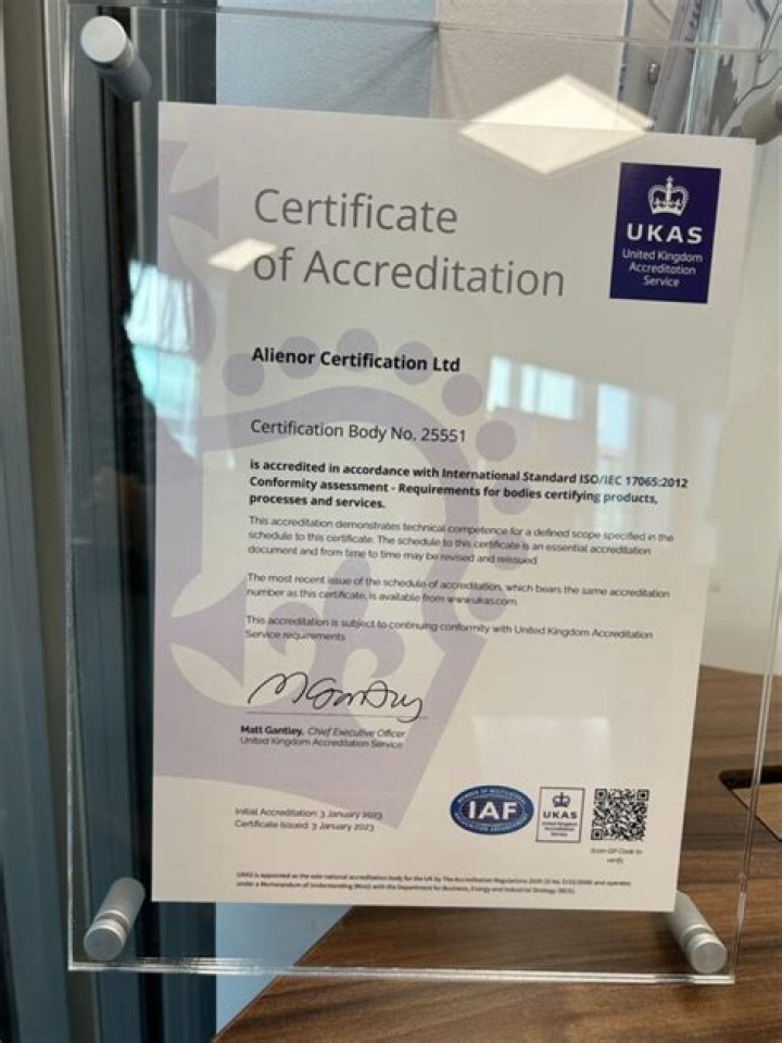 Are nqa ukas accredited?