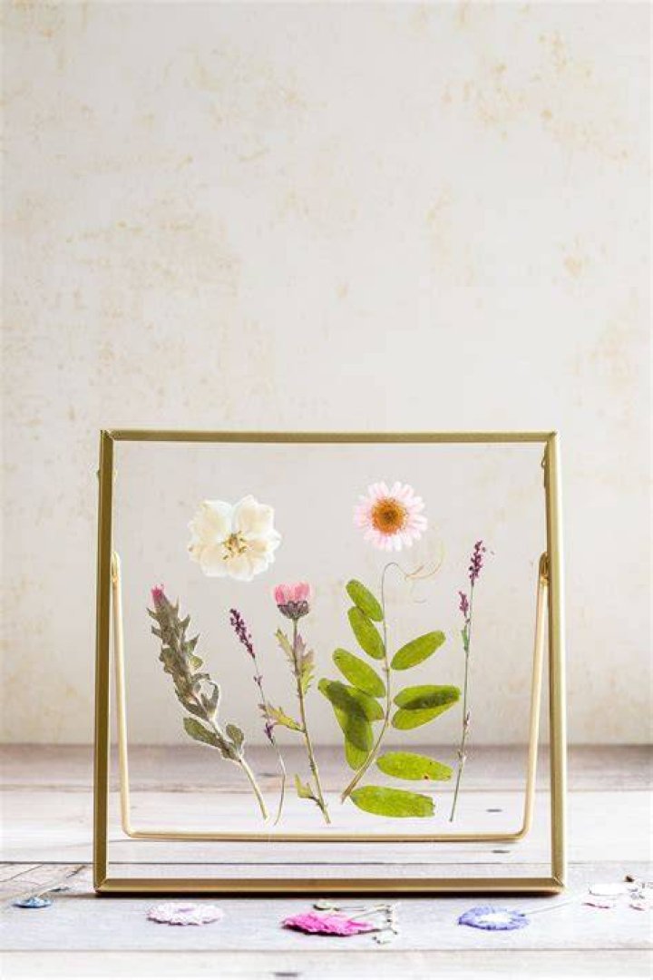 Are pressed flowers dried?