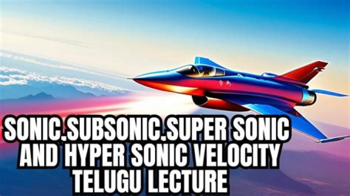 At a subsonic speed?