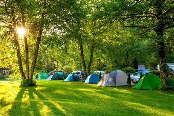 At the campsite meaning?
