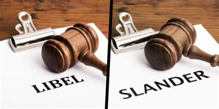 By slander or libel?