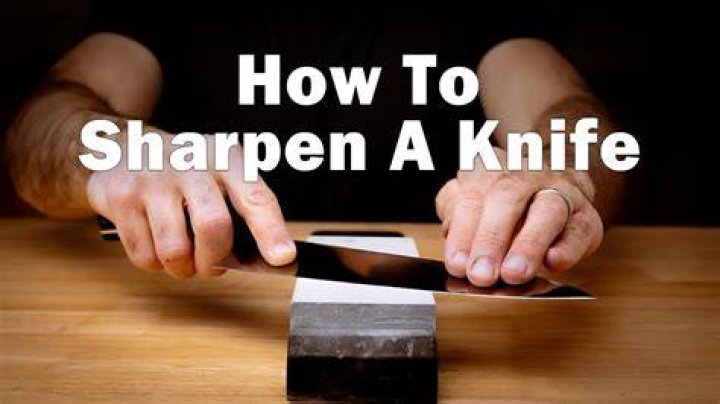 Can any knife be sharpened?