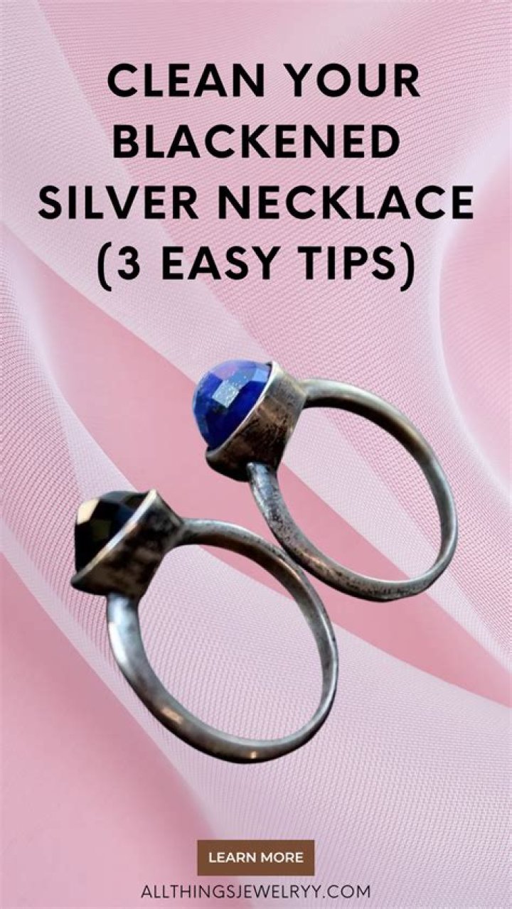 Can blackened silver be cleaned?