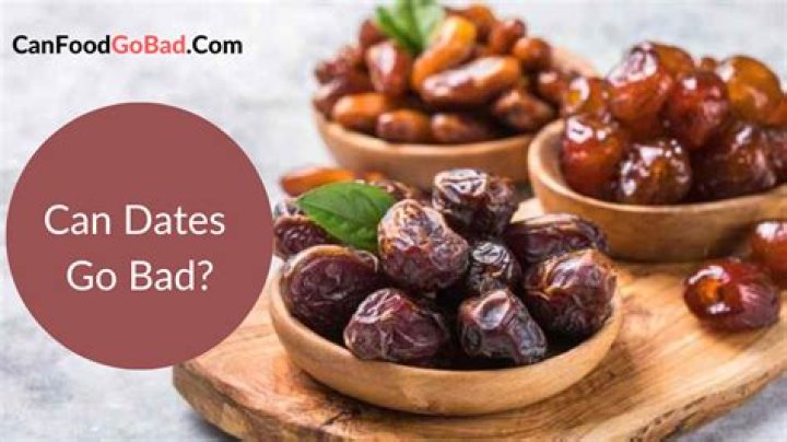 Can dates go off?