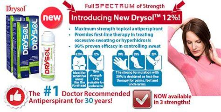Can drysol be used on face?