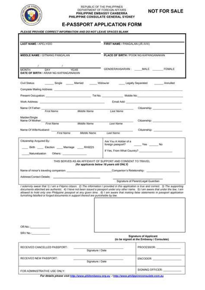 Can I print passport application Double Sided?