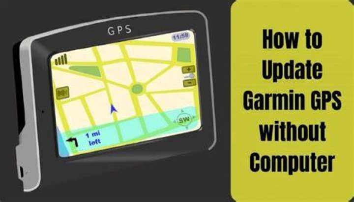 Can I update my Garmin without a computer?