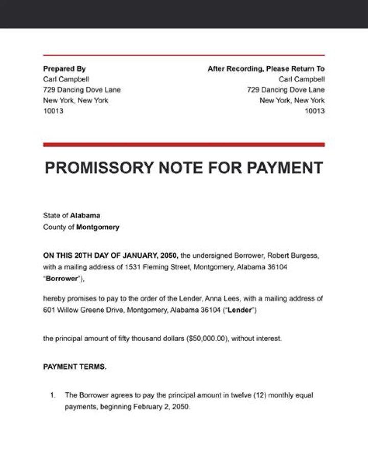 Can promissory note be endorsed?