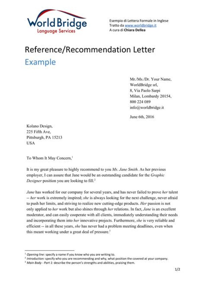 Can recommendation letters be sent by email?