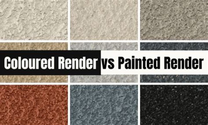 Can you paint self coloured render?