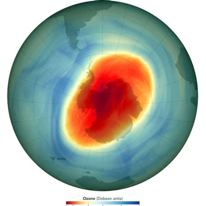 Could a solar flare destroy the ozone layer?