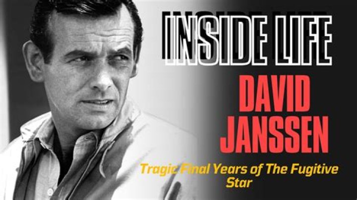 Did david janssen drink?