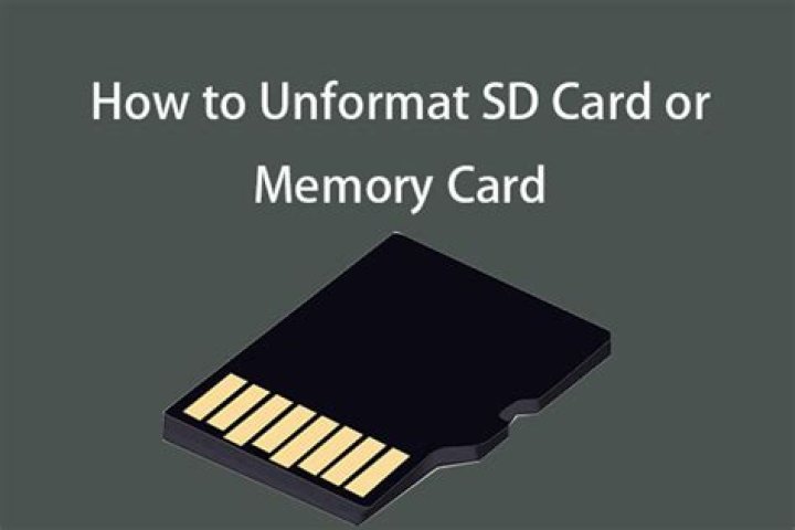 Did not format sd card?