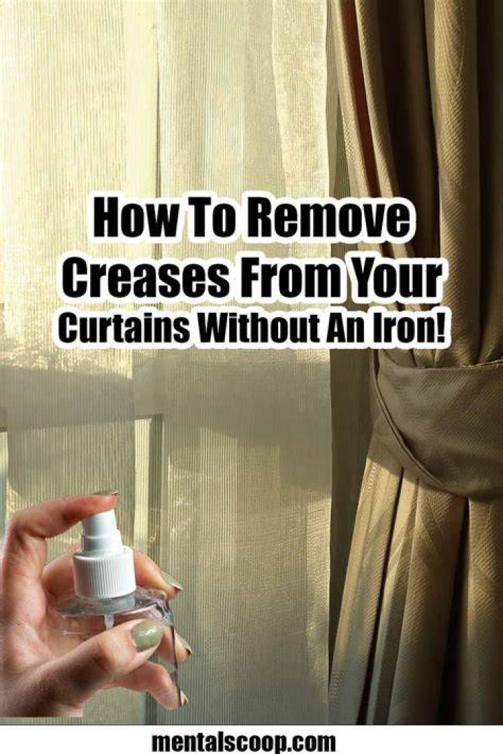 Do curtain creases drop out?