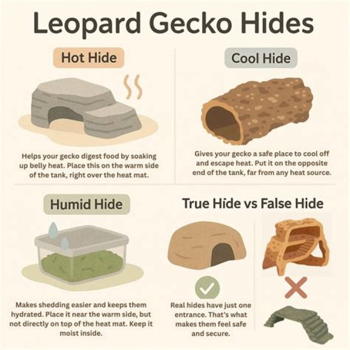 Do leopard geckos hide?