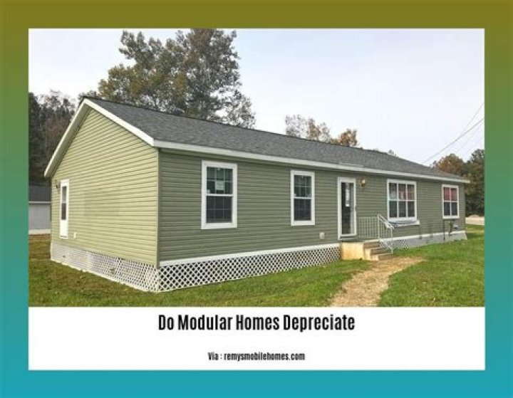 Do modular homes depreciate?