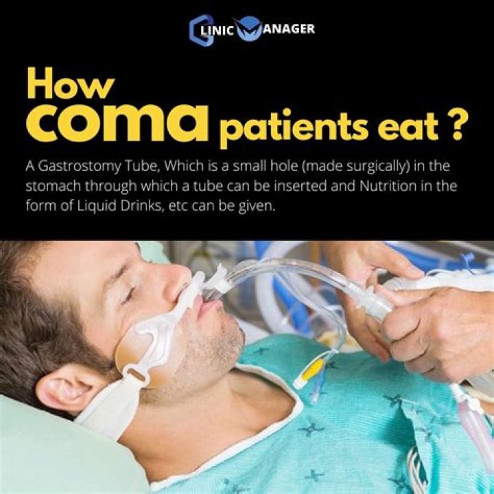 Do patients in coma eat?