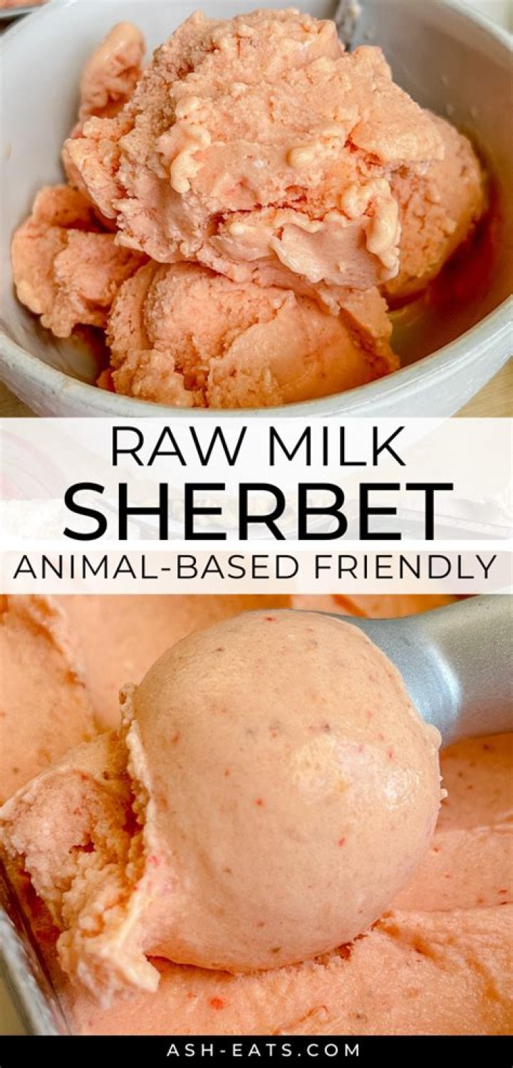 Do sherbet have dairy?