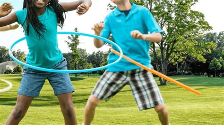 Do some hula hooping?