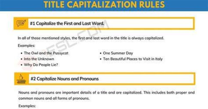 Do you capitalize the in a title?