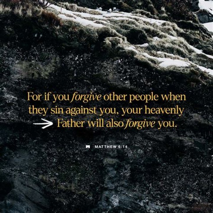 Do you really need to forgive?
