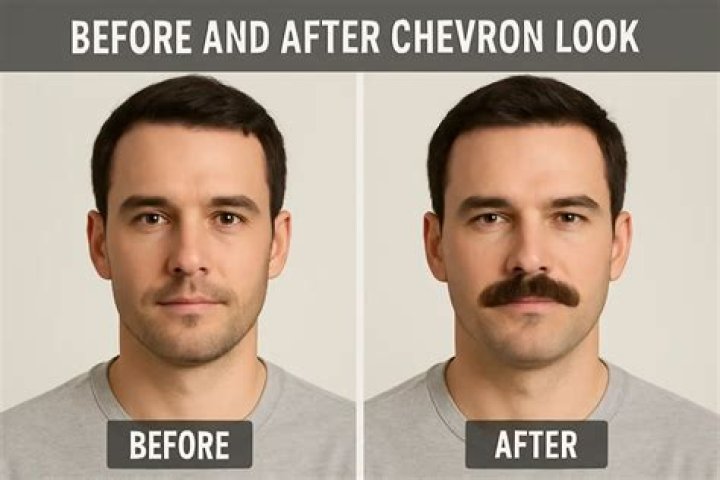 Does a mustache look creepy?