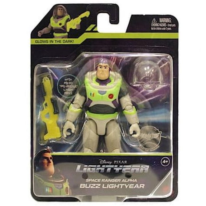 Does buzz lightyear glow in the dark?