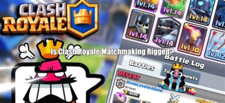Does clash royale matchmaking rigged?