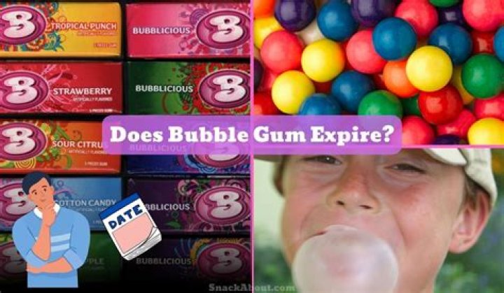 Does dubble bubble gum expire?