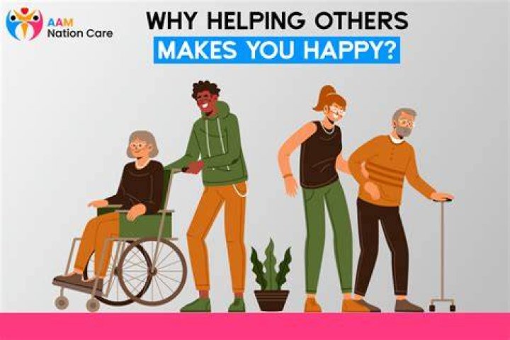 Does helping others make you happy?