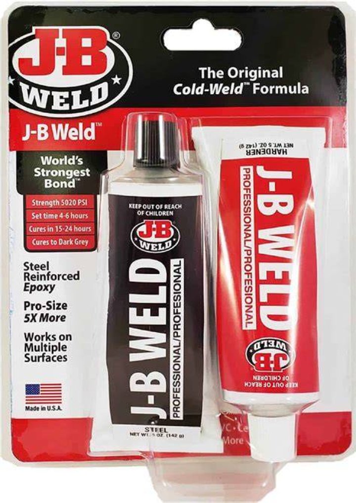 Does jb weld fix cast iron?