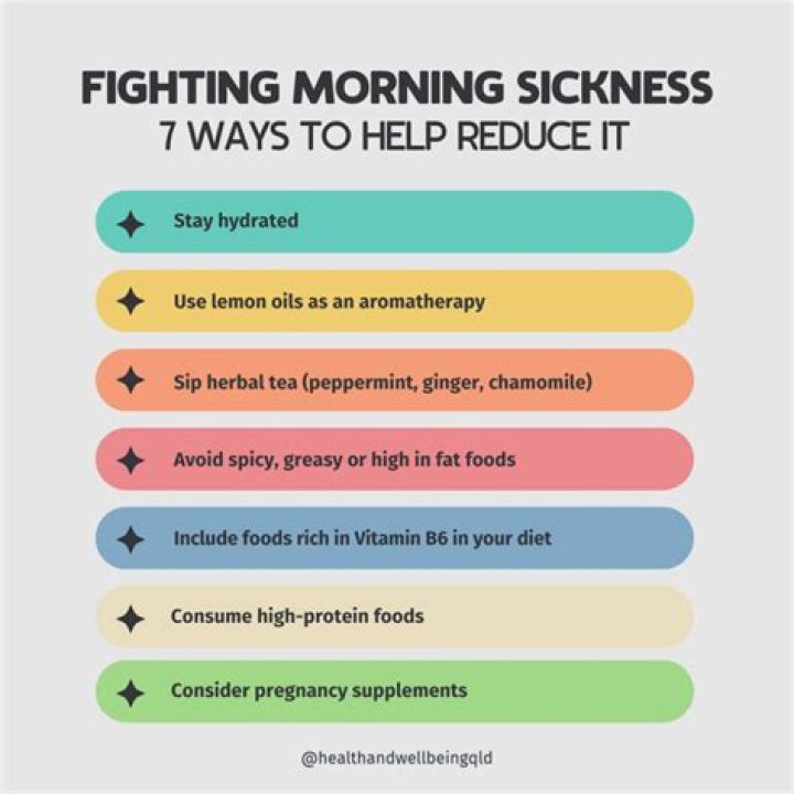 Does morning sickness stop abruptly?