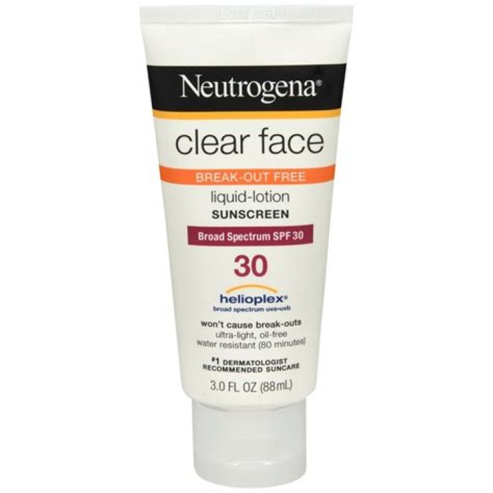 Does Neutrogena sunscreen cause breakouts?