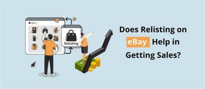 Does relisting on ebay help?