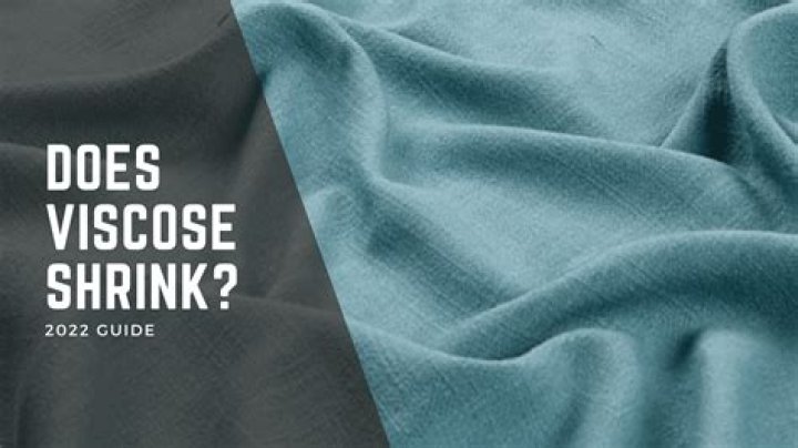 Does viscose and polyamide shrink?