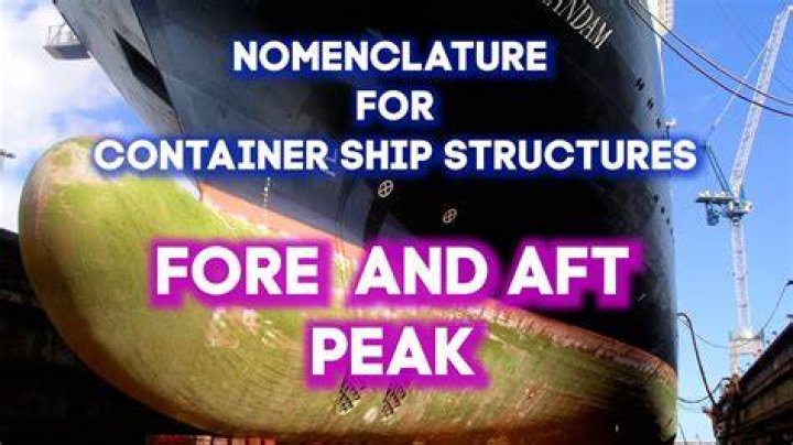For and aft ship?