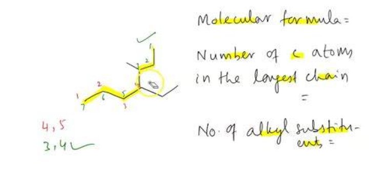 Formula for branched alkane?