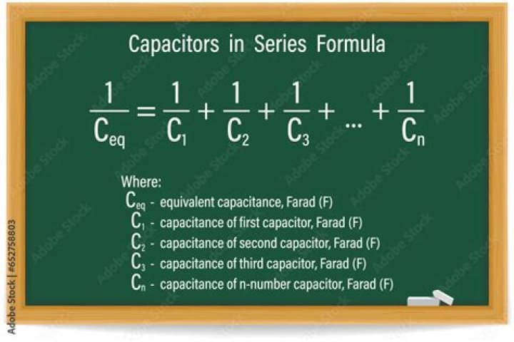 Formula for capacitors in series?