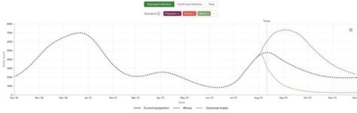 Has the delta variant peaked?