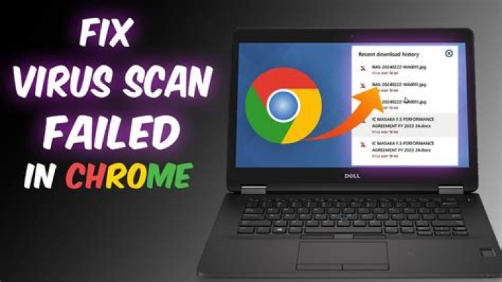 How can I remove virus scan failed?