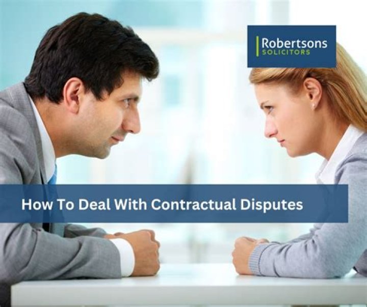 How contractual disputes are resolved?