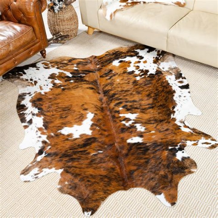 How cowhide rugs are made?