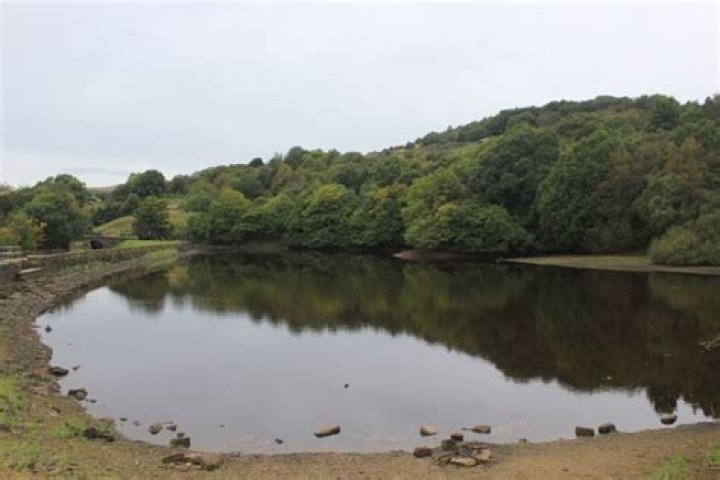How deep is sparth reservoir?