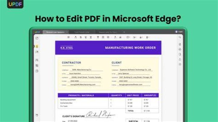 How do I crop a PDF in Microsoft edge?