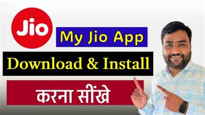How do I install my Jio app?