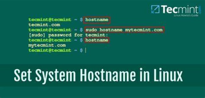 How do I permanently set a hostname in Linux?
