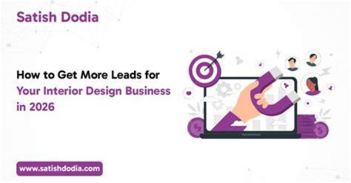 How do interior design companies get leads?