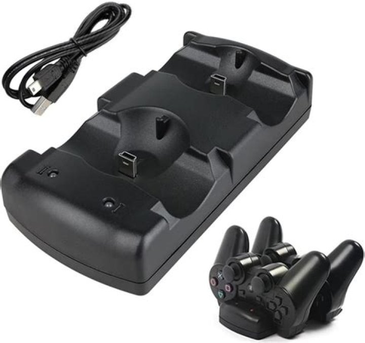 How do you charge a DualShock 3?