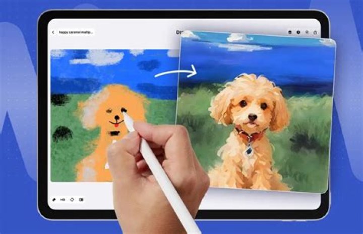 How do you draw an app on iPad?