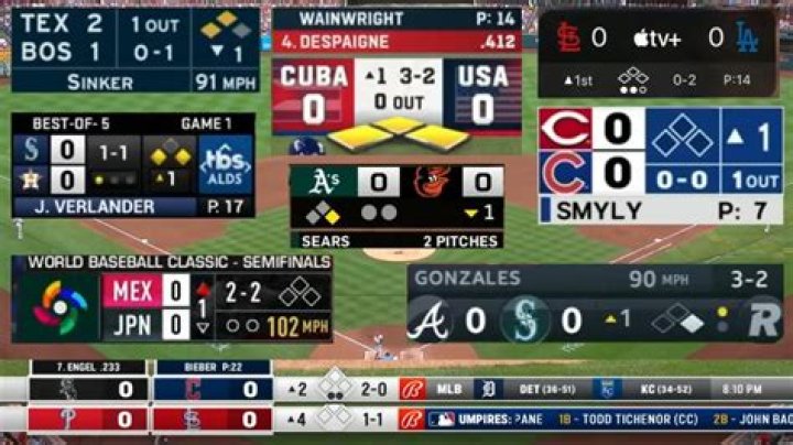 How do you score a MLB game?
